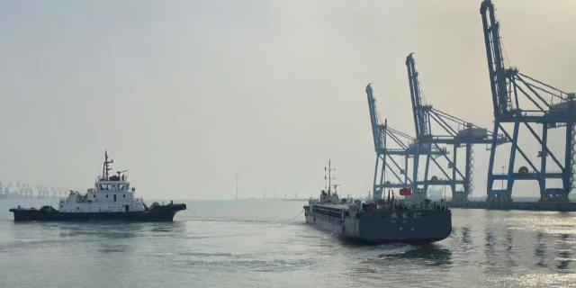 小清河集裝箱海河聯運實現突破性升級